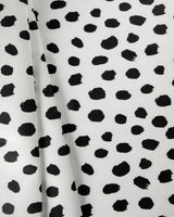 Lee Jofa PAINT DOT BLACK/OYSTER Fabric