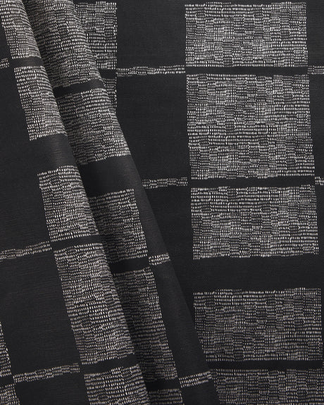 Lee Jofa REED BLACK/OYSTER Fabric