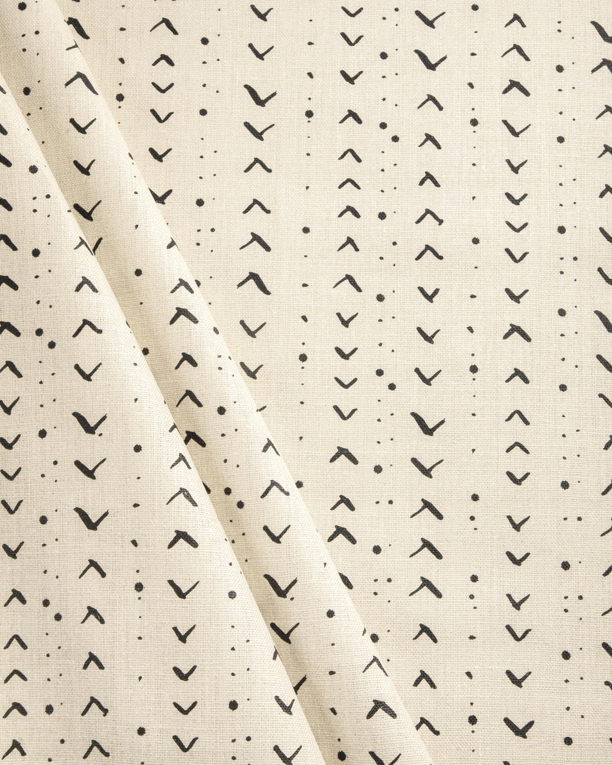 Lee Jofa TITIK BLACK/NATURAL Fabric