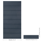 Lee Jofa KETUT WP DARK NAVY Wallpaper
