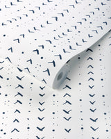 Lee Jofa TITIK WP DARK NAVY Wallpaper