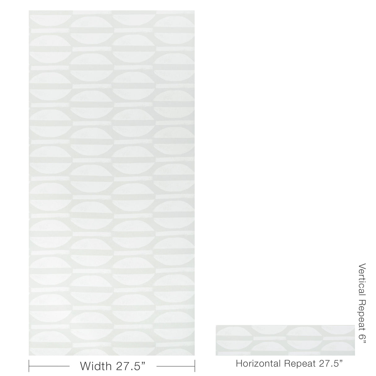 Lee Jofa RAJA WP GREY Wallpaper