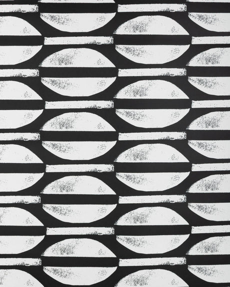 Lee Jofa RAJA WP BLACK Wallpaper