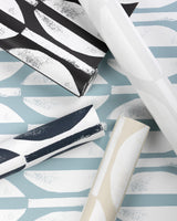 Lee Jofa RAJA WP BLACK Wallpaper