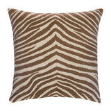 Schumacher Safari 22" x 22" Blixen Velvet Pillow