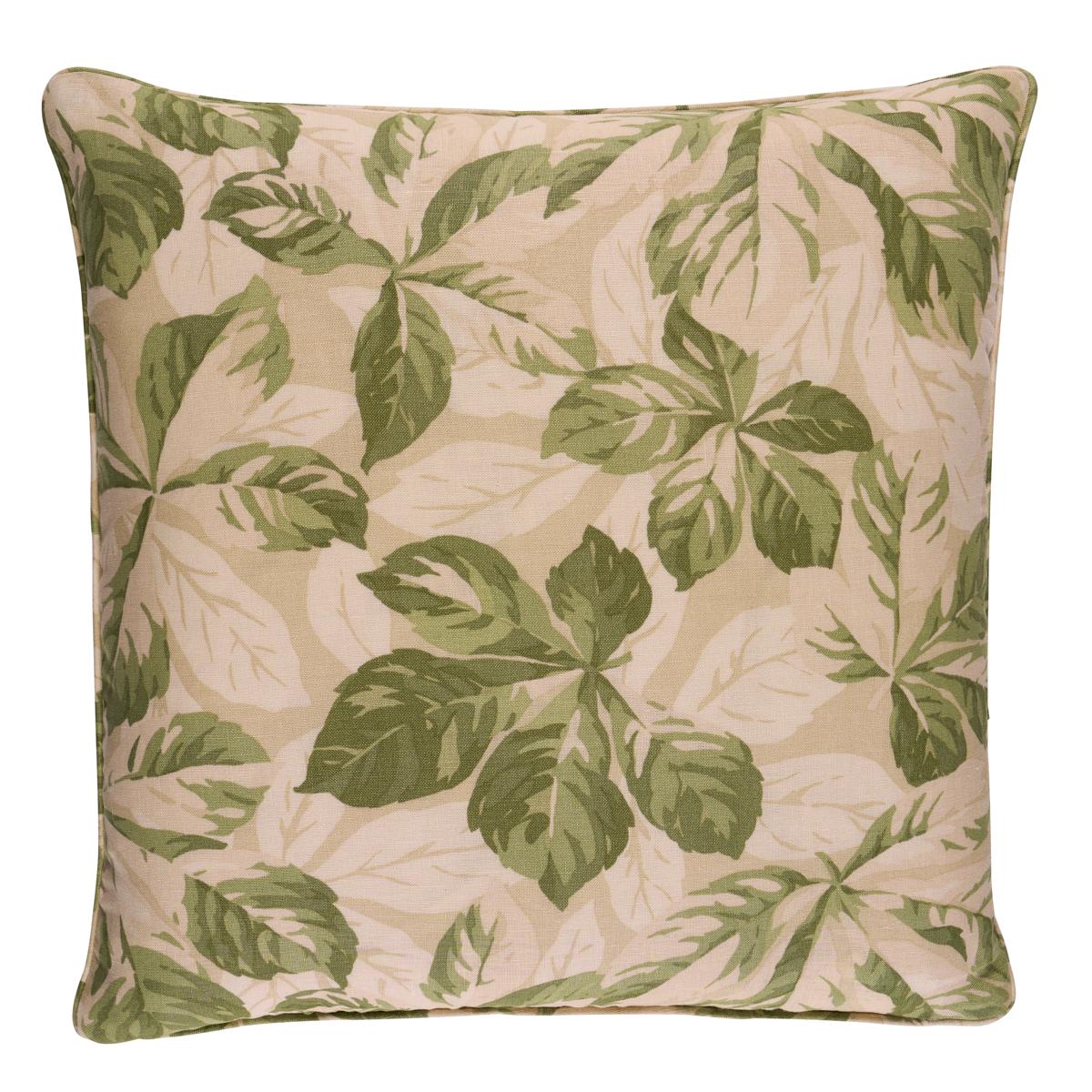 Schumacher Sage 22" x 22" Arboreal Pillow