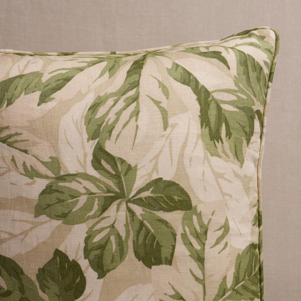 Schumacher Sage 22" x 22" Arboreal Pillow