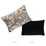 Schumacher Multiverse 24" x 16" La Libert Americaine Pillow