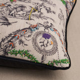 Schumacher Multiverse 24" x 16" La Libert Americaine Pillow