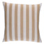 Schumacher Sand 20" x 20" Hanson I/O Stripe Pillow