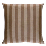 Schumacher Flax 20" x 20" Hanson I/O Stripe Pillow