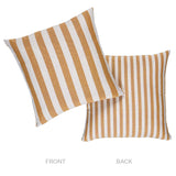 Schumacher Marigold 18" x 18" Hanson I/O Stripe Pillow