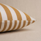 Schumacher Marigold 22" x 22" Hanson I/O Stripe Pillow