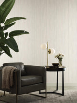 York Wallcoverings Wistman Stripe Cream Wallpaper