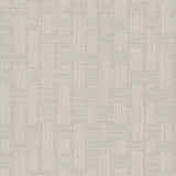 York Wallcoverings Basketry Dove Grey Wallpaper