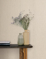 York Wallcoverings Shetland Sand Wallpaper