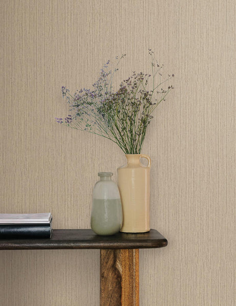 York Wallcoverings Shetland Hazelnut Wallpaper