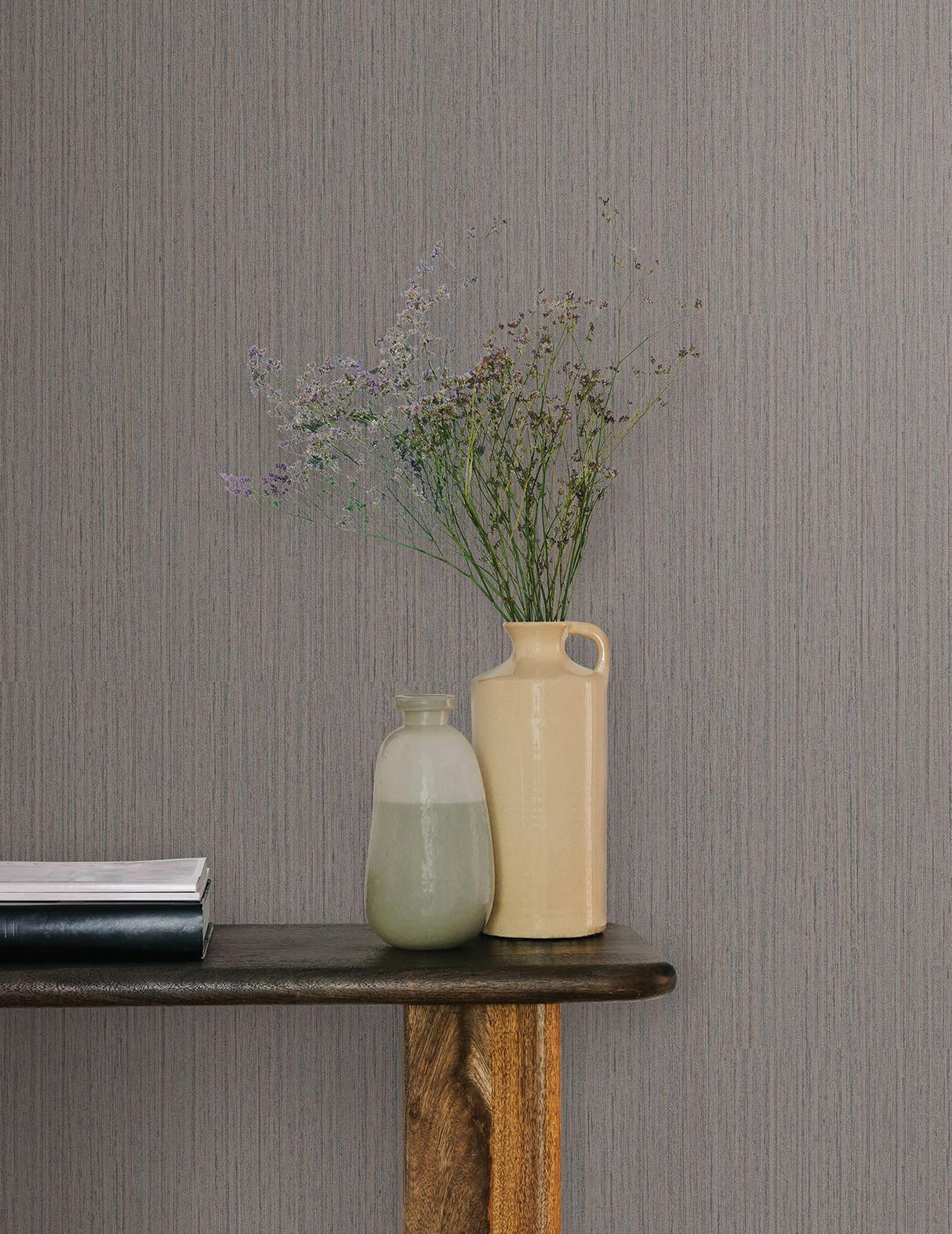 York Wallcoverings Shetland Mushroom Wallpaper