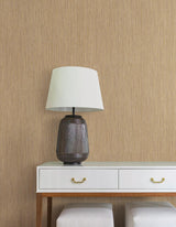 York Wallcoverings Washed Ramie Canyon Wallpaper