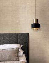 York Wallcoverings Lotus Silk Wheat Wallpaper