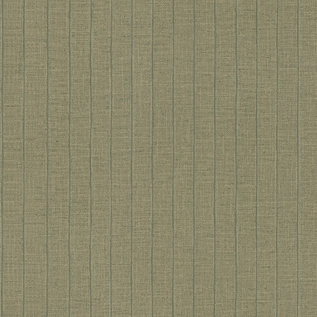 York Wallcoverings Cording Stripe Moss Wallpaper