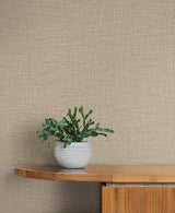 York Wallcoverings Loom Hazelnut Wallpaper