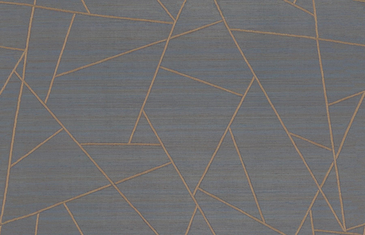 York Wallcoverings Lisle Sapphire Wallpaper