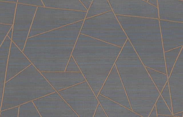 York Wallcoverings Lisle Sapphire Wallpaper