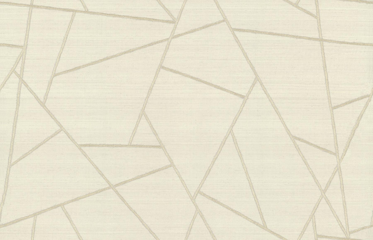 York Wallcoverings Lisle Ivory Wallpaper