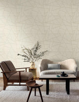 York Wallcoverings Lisle Ivory Wallpaper
