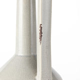 Mercana Burton 16.7H Large Two Tone Gray Ceramic Jug Vase