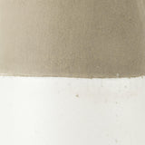 Mercana Garand Large 18.8H Two-Toned White Natural Ceramic Jug