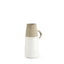 Mercana Garand Small 13H Two-Toned White Natural Ceramic Jug