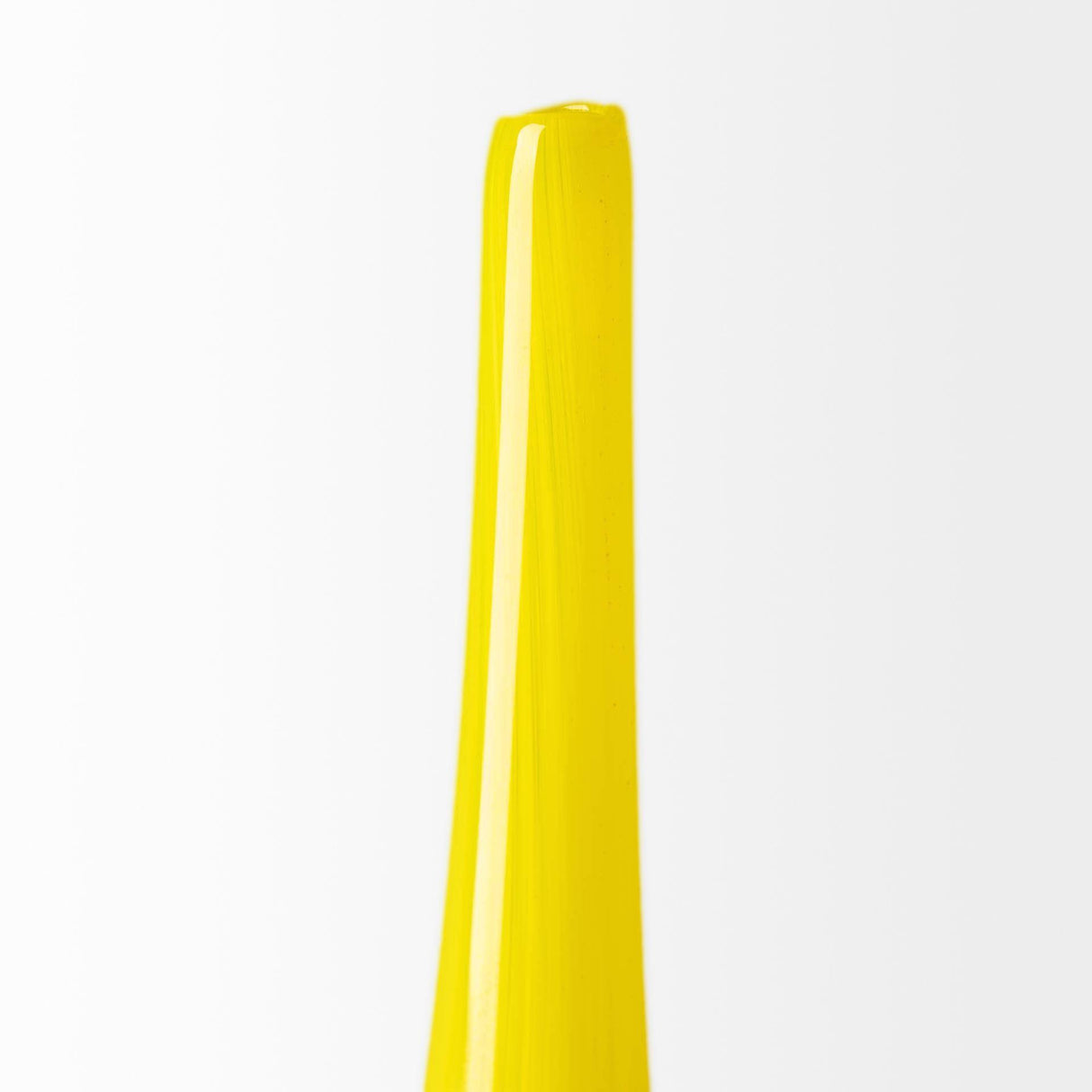 Mercana Jasse Large Yellow/Gray Ombre Glass Vase