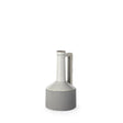 Mercana Burton 10.2H Small Two Tone Gray Ceramic Jug Vase