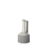 Mercana Burton 10.2H Small Two Tone Gray Ceramic Jug Vase