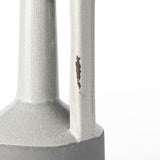 Mercana Burton 10.2H Small Two Tone Gray Ceramic Jug Vase