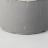 Mercana Burton 10.2H Small Two Tone Gray Ceramic Jug Vase