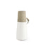 Mercana Garand Medium 15H Two-Toned White Natural Ceramic Jug