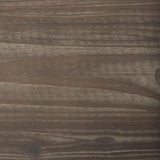 Mercana Carga 48L x 12W Black Metal Frame Brown Wooden Top Console Table W/Storage