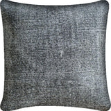Mercana Laneus II 22 x 22 Dark Gray Speckled Decorative Pillow Cover