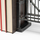Mercana Suspension Set of 2 19L x 4W Brown Wrought Iron Suspension Bridge Bookends