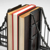 Mercana Suspension Set of 2 19L x 4W Brown Wrought Iron Suspension Bridge Bookends
