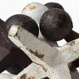 Mercana Jax Set of 3 8L x 7W Cast Iron Metal Jacks