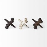 Mercana Jax Set of 3 8L x 7W Cast Iron Metal Jacks