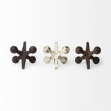 Mercana Jax Set of 3 8L x 7W Cast Iron Metal Jacks
