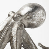 Mercana Strafford Small 10L x 9W Silver Resin Octopus