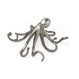Mercana Strafford Medium 13L x 7W Silver Resin Octopus