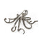 Mercana Strafford Medium 13L x 7W Silver Resin Octopus