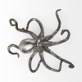Mercana Strafford Medium 13L x 7W Silver Resin Octopus